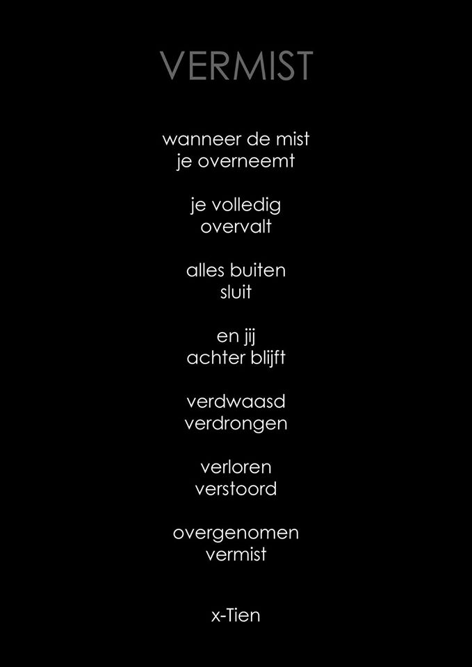 vermist